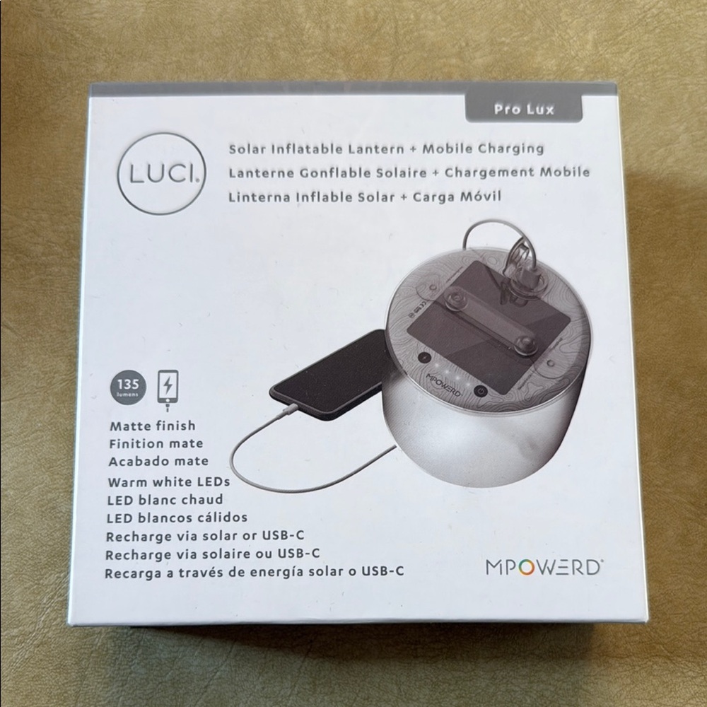 MPOWERD Luci Solar Inflatable Lantern